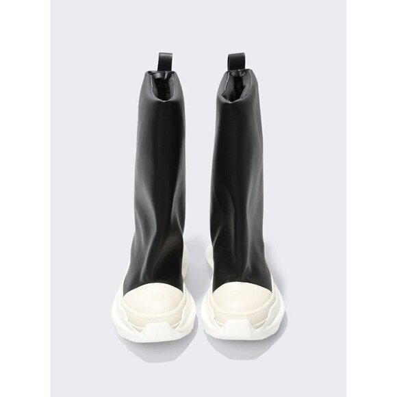 Rick Owens DRKSHDW Fogachine Sneak Boots 41 W11 M8 Black New - Picture 7 of 15